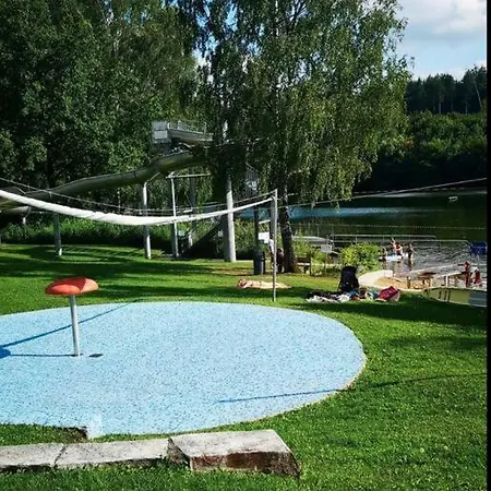 Tinyhouse Am See Im Donau-Ries Wemding Buitenkant foto